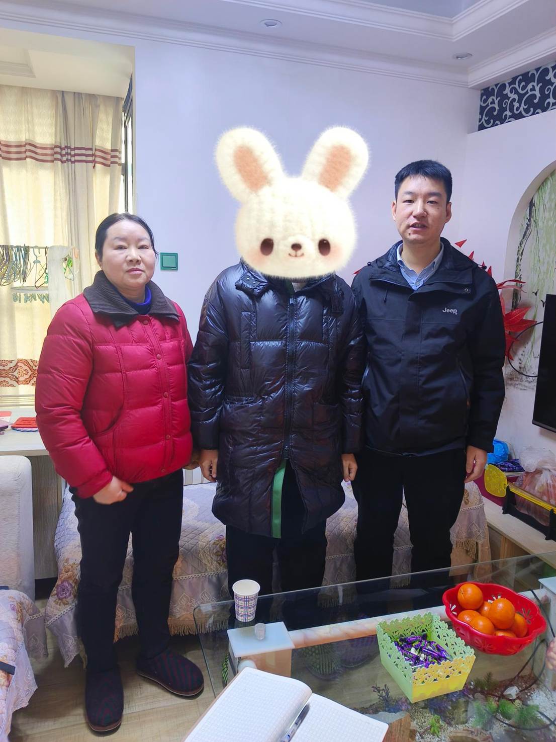 王光睿家访1